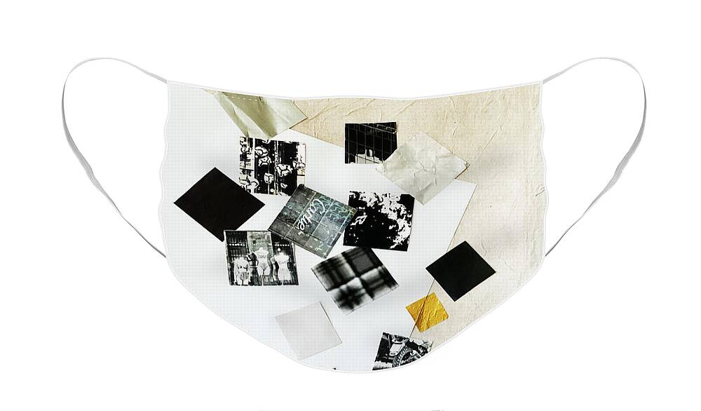 Squares Face Mask featuring the photograph Square Dances Series No.3 by Jessica Levant
