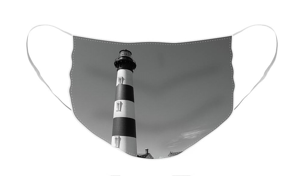 Bodie Island Face Mask featuring the photograph Standing Tall by Stacy Abbott