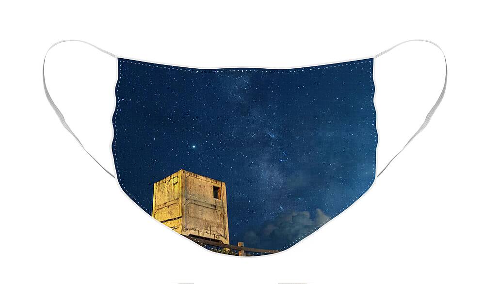Stars Face Mask featuring the photograph Stary Night by DJA Images