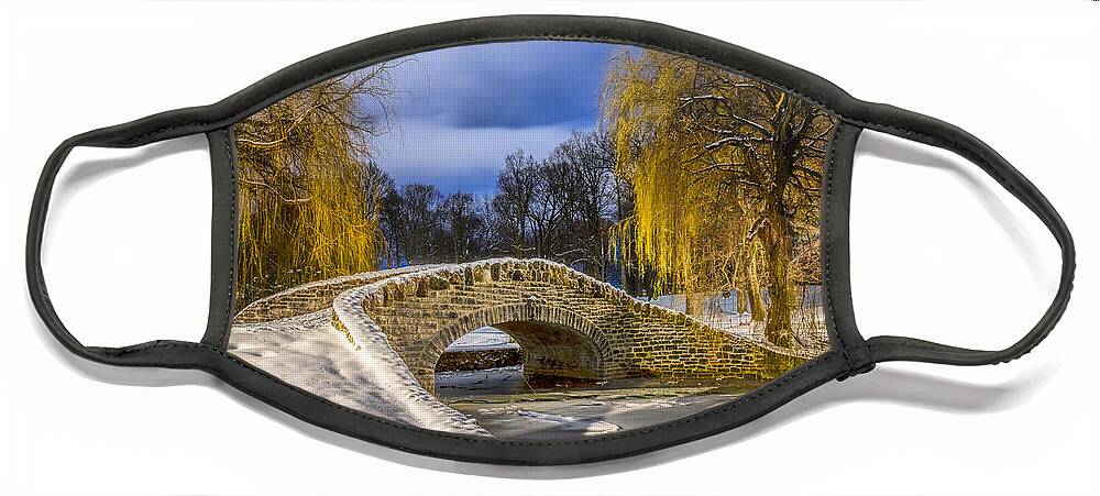 Stone Face Mask featuring the photograph Stone Bridge at Hiawatha by Rod Best