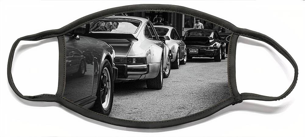 Automotive Face Mask featuring the photograph Street of 911's 2 by Anthony Michael Bonafede