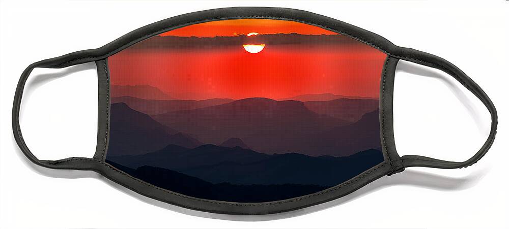 Balkan Mountains Face Mask featuring the photograph Sun Eye by Evgeni Dinev