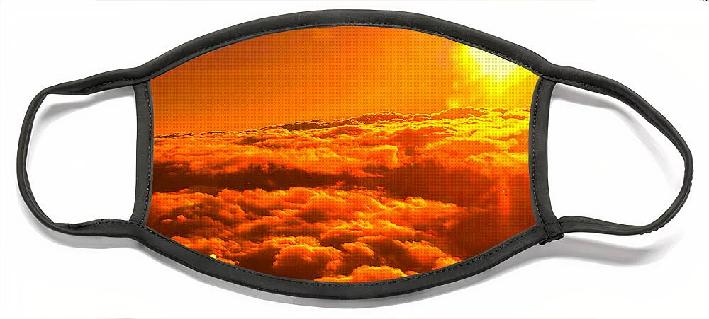 Sunrise Face Mask featuring the photograph Sunrise at sunset by Trevor A Smith