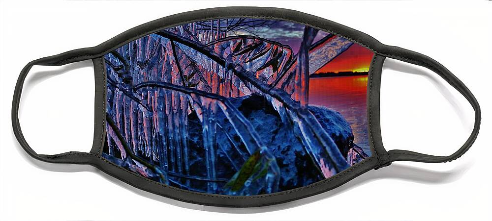 Face Mask featuring the photograph Sunrise by Michelle Hauge