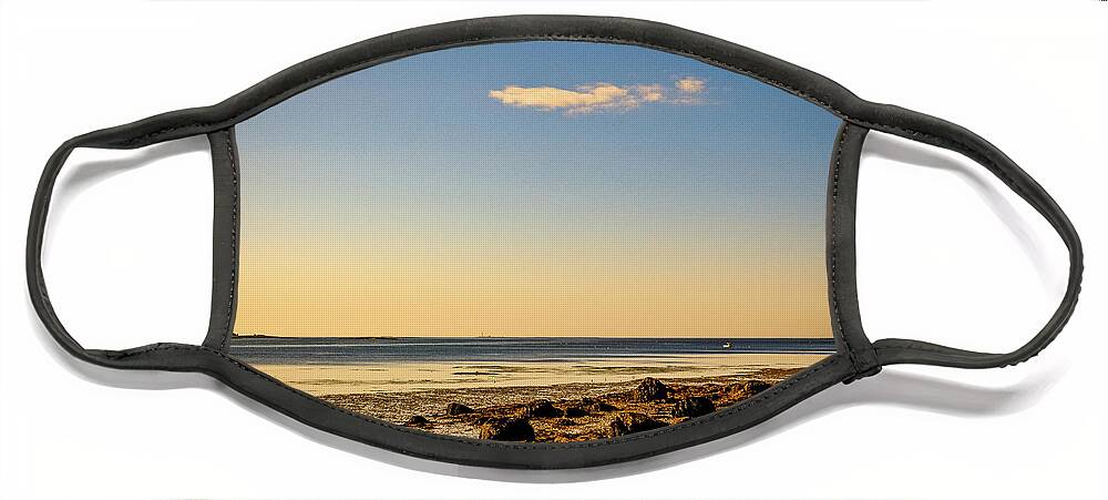 Acadia Face Mask featuring the photograph Sunset - Acadia National Park by Amelia Pearn
