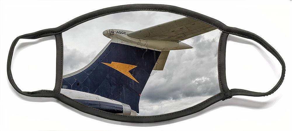 Passenger Face Mask featuring the photograph Super VC10 by Shirley Mitchell