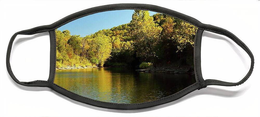 Table Rock Lake Face Mask featuring the photograph Table Rock Lake by Lens Art Photography By Larry Trager