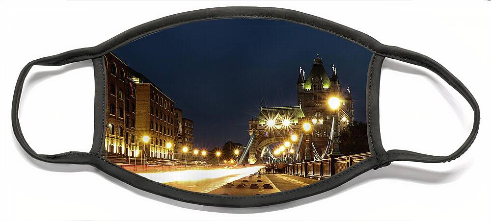 Sky Face Mask featuring the photograph Tower bridge by Vaclav Sonnek
