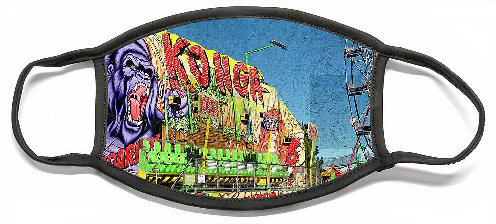 Carnival Face Mask featuring the photograph The Carnival by Sandra Selle Rodriguez