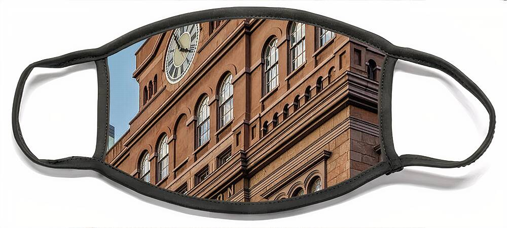 Cooper Union Face Mask featuring the photograph The Cooper Union by Susan Candelario