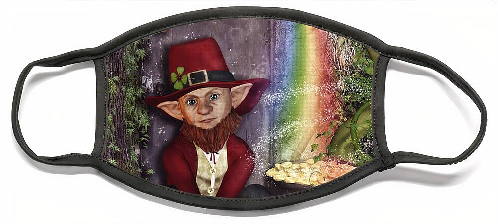 Leprechaun Face Mask featuring the photograph The Leprechaun by Diana Haronis