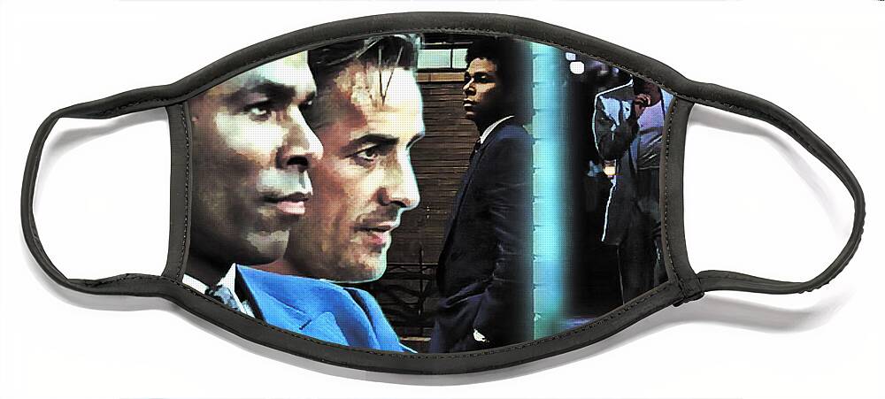 Miami Vice Face Mask featuring the digital art The Prodigal Son 5 by Mark Baranowski