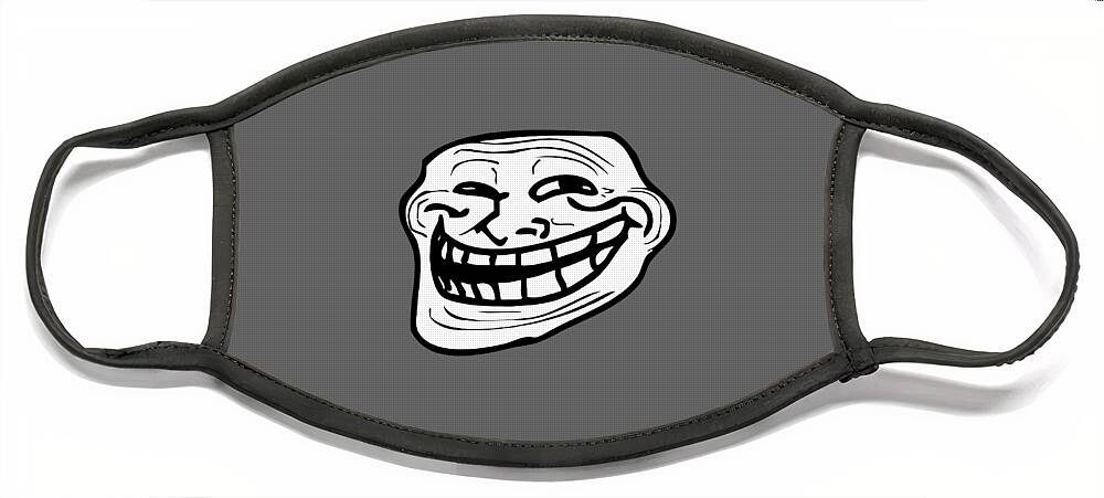 Mouth Closed Troll Face PNG