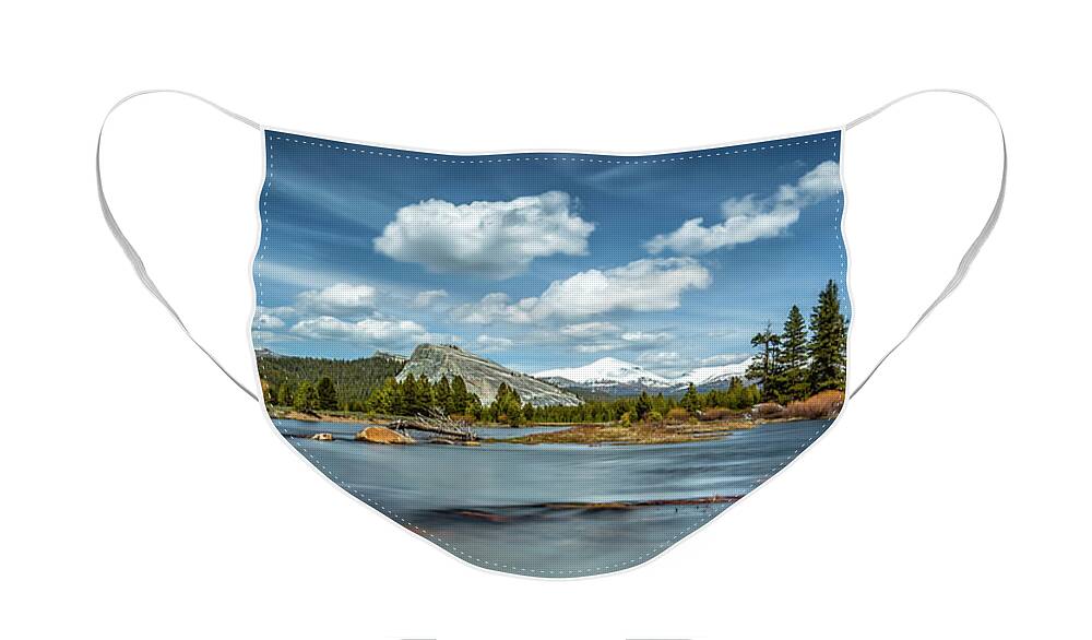 Gary Johnson Face Mask featuring the photograph Tuolumne River In Yosemite by Gary Johnson
