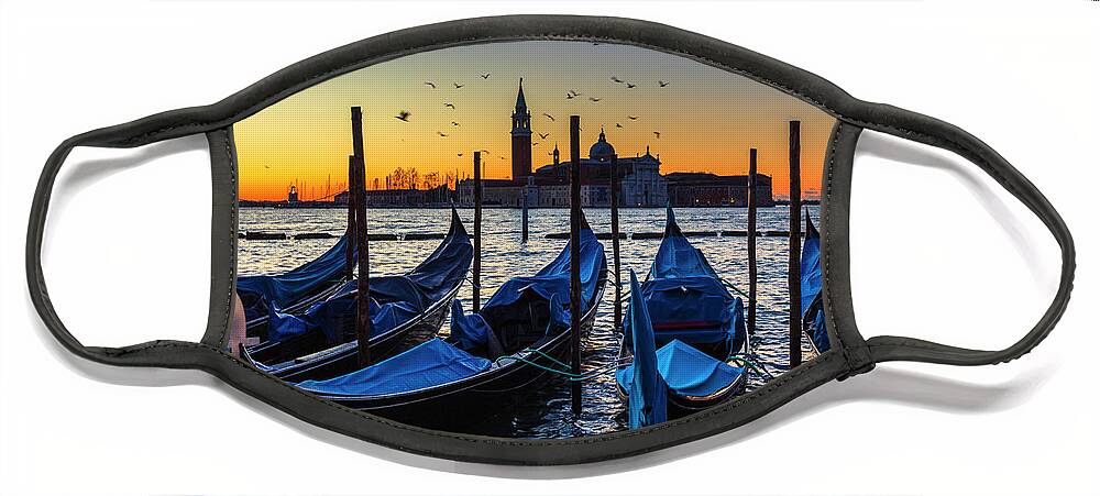 Italy Face Mask featuring the photograph Venice by Evgeni Dinev