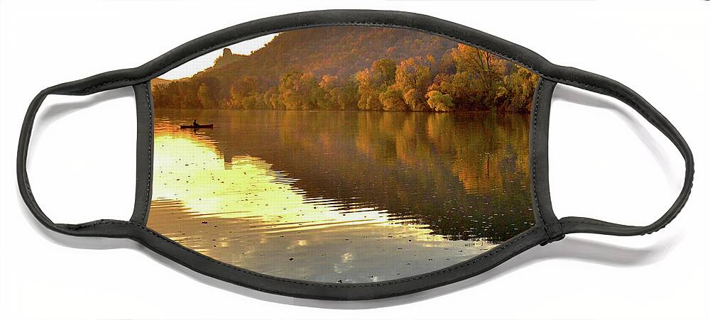 Winona Minnesota Face Mask featuring the photograph Visit Winona by Susie Loechler