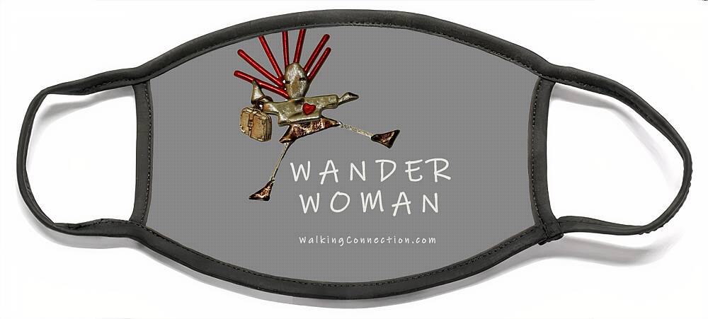 Wander Woman. Living Room Face Mask featuring the photograph Wander Woman by Gene Taylor