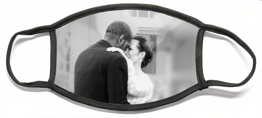 Wedding Face Mask featuring the photograph Wedding Dance by Theresa Johnson
