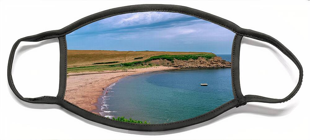 Atlantic Face Mask featuring the photograph Whale Cove by Ken Morris