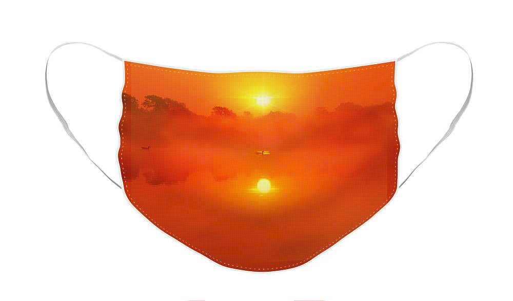Sunrise Face Mask featuring the photograph Windows To Nature by Jaroslav Buna