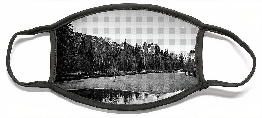 Yosemite Face Mask featuring the photograph Yosemite Valley by Aileen Savage