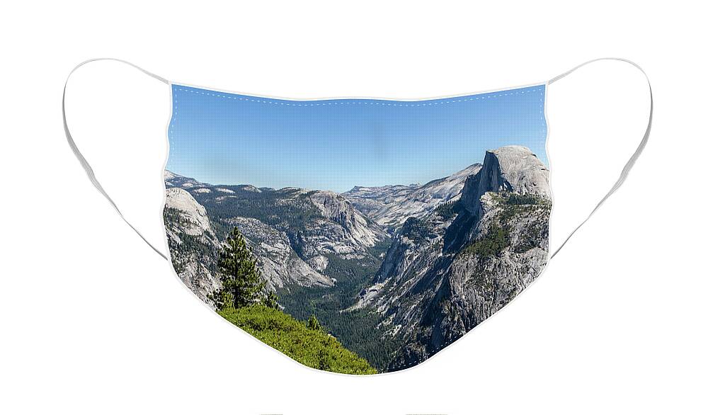 Yosemite Face Mask featuring the photograph Yosemite Valley by Erin Marie Davis