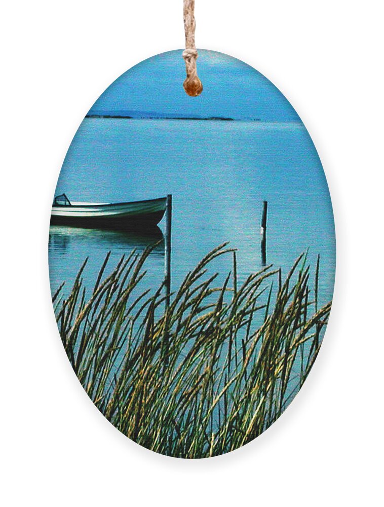 Colette Ornament featuring the photograph Peaceful Samsoe Island Denmark by Colette V Hera Guggenheim