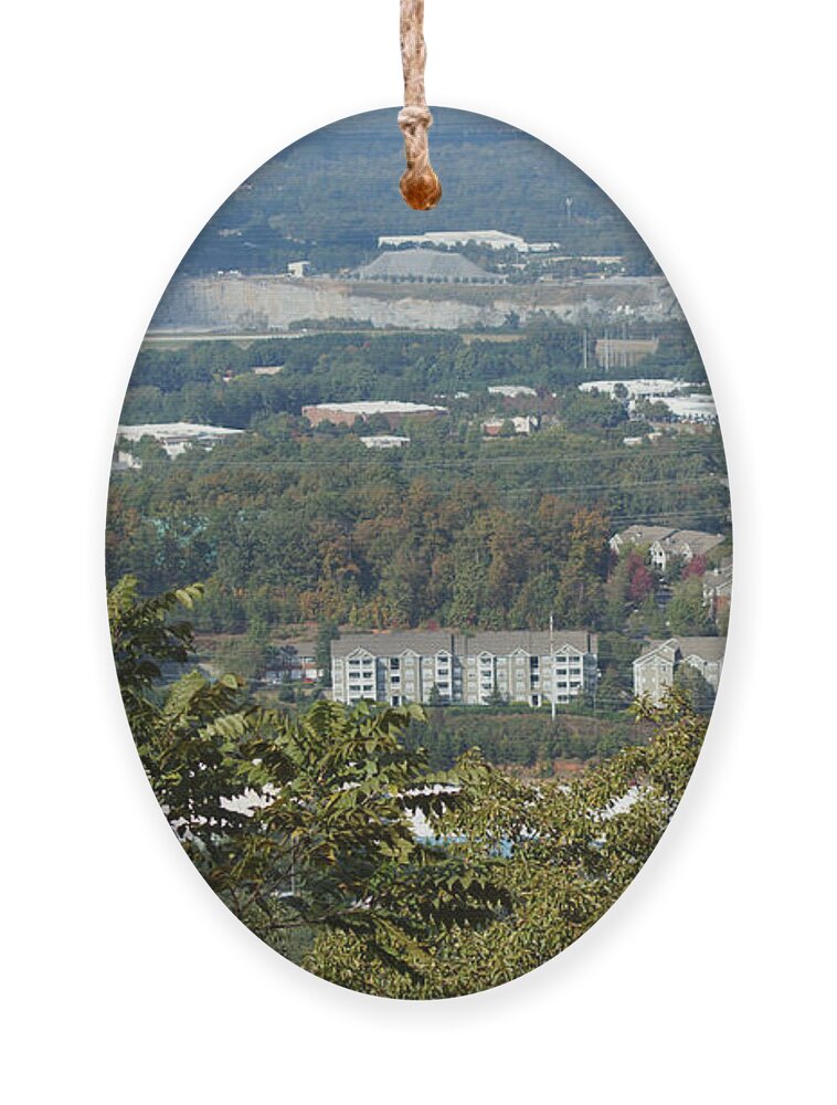 Autumn Leaves Ornament featuring the photograph Kennesaw Battlefield Mountain #1 by Rafael Salazar