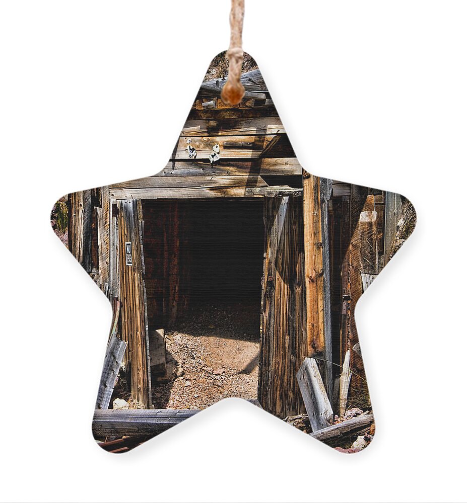 bachelor Loop Tour Ornament featuring the photograph Midwest Mine Shaft by Lana Trussell