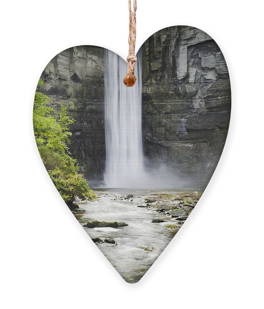 Taughannock Falls Ornament featuring the photograph Taughannock Falls State Park by Christina Rollo