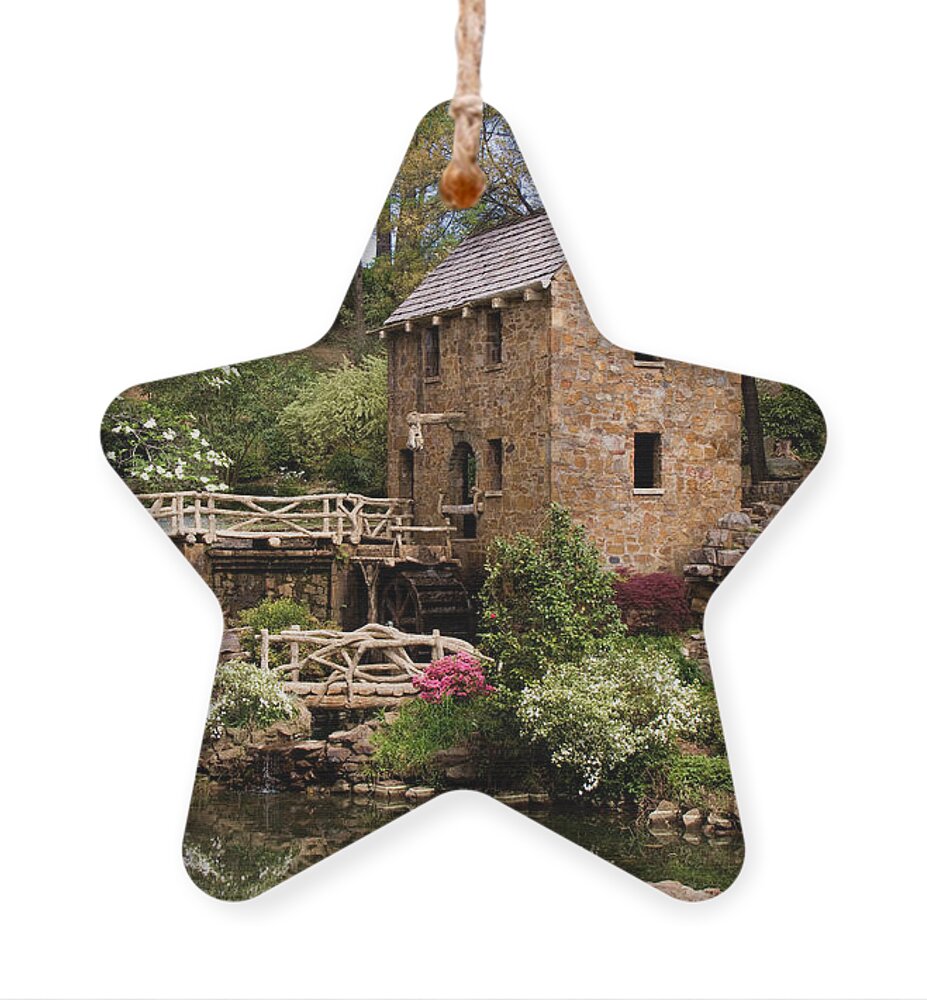 Ar Ornament featuring the photograph The Old Mill by Lana Trussell