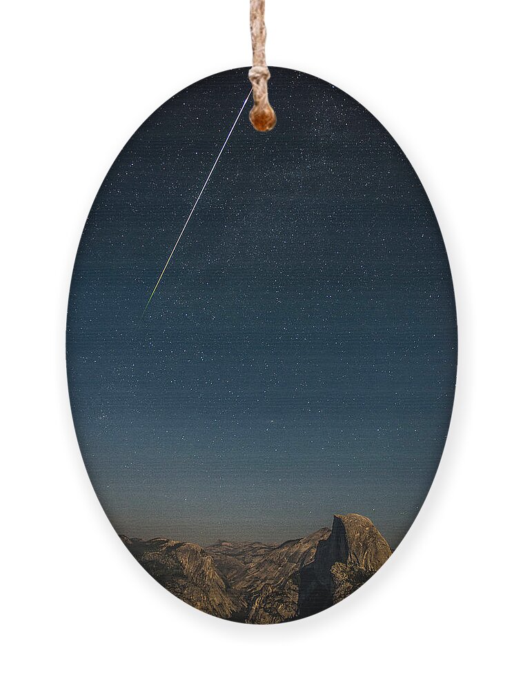 Shooting Star Ornament featuring the photograph Yosemite Dreams by Marcus Hustedde