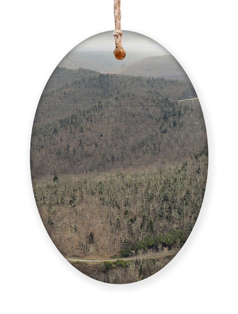 Blue Ridge Parkway Ornament featuring the photograph Blue Ridge Parkway #3 by David Oppenheimer