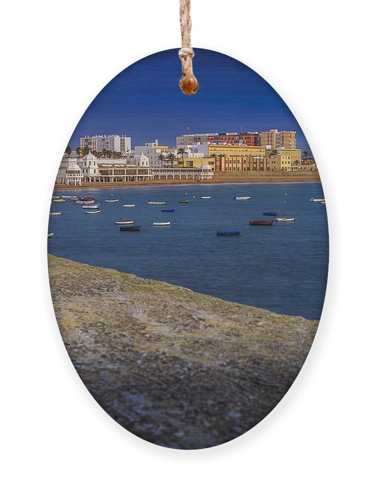 Andalucia Ornament featuring the photograph Spa Of Our Lady Of The Palm Cadiz Spain #3 by Pablo Avanzini