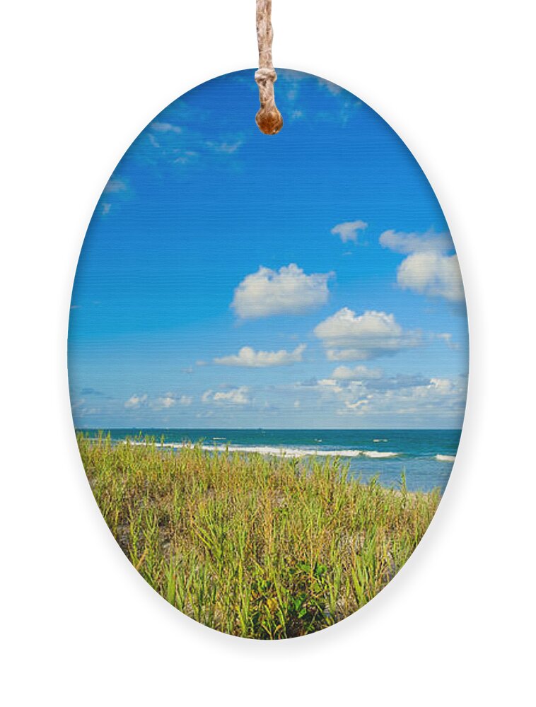 Cocoa Beach Ornament featuring the photograph Cocoa Beach by Raul Rodriguez