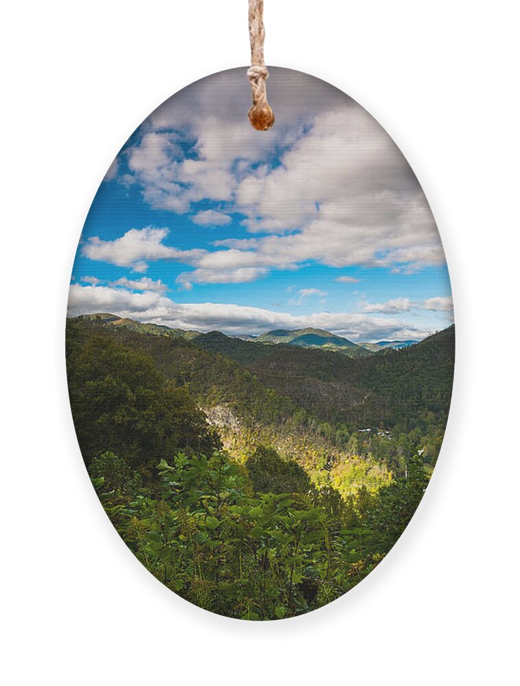 Blue Ridge Parkway Ornament featuring the photograph Great Smoky Mountains by Raul Rodriguez