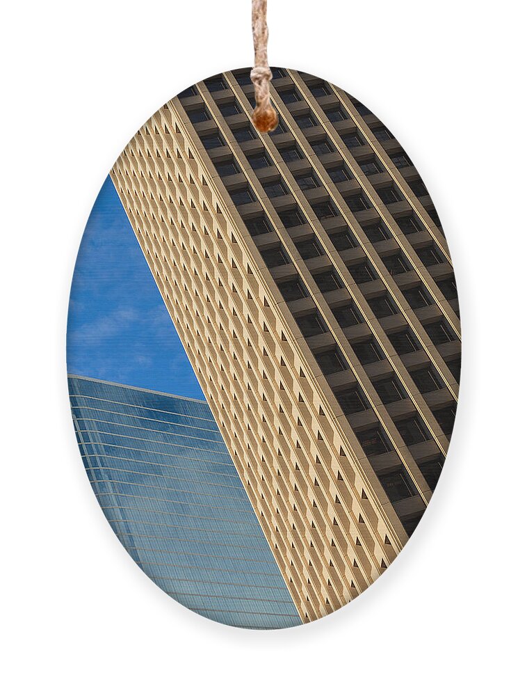 Architecture Ornament featuring the photograph Skyscrapers #5 by Raul Rodriguez
