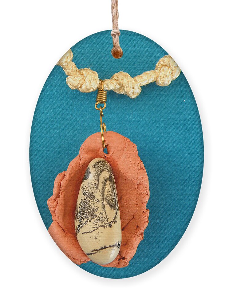 Augusta Stylianou Ornament featuring the jewelry Aphrodite Gamelioi Necklace by Augusta Stylianou