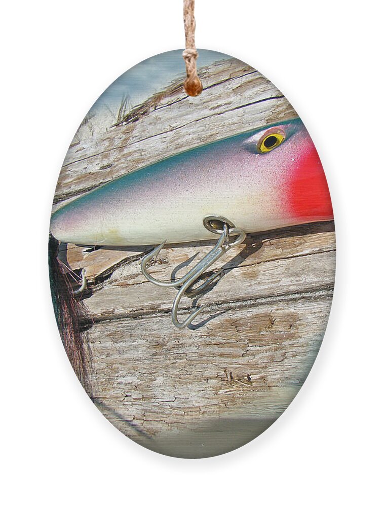 AJS Big Mouth Popper Saltwater Fishing Lure Ornament by Carol
