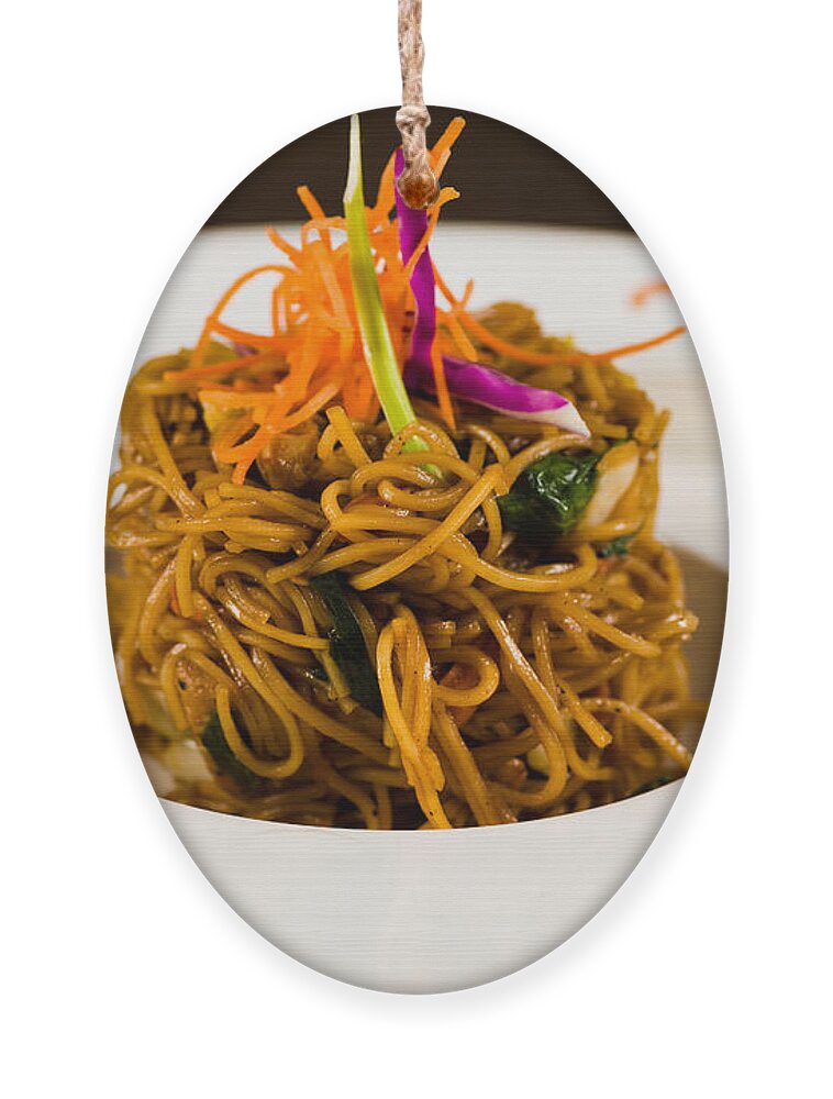 Asian Ornament featuring the photograph Asian Noodles by Raul Rodriguez
