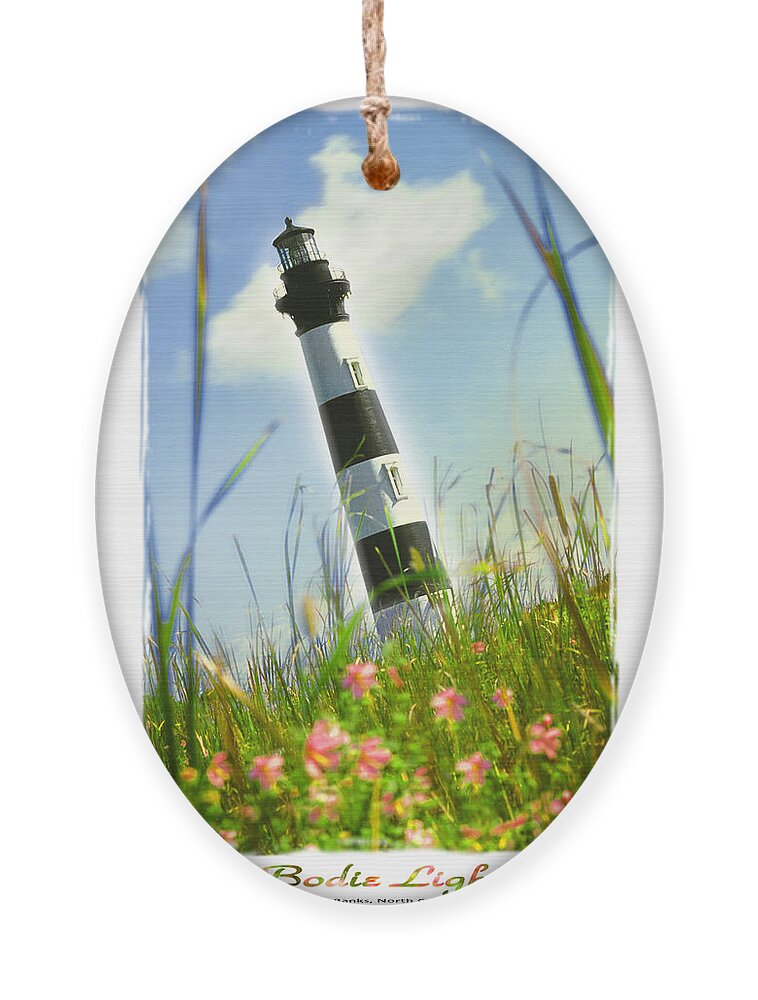 Lighthouse Ornament featuring the photograph Bodie Light II by Mike McGlothlen