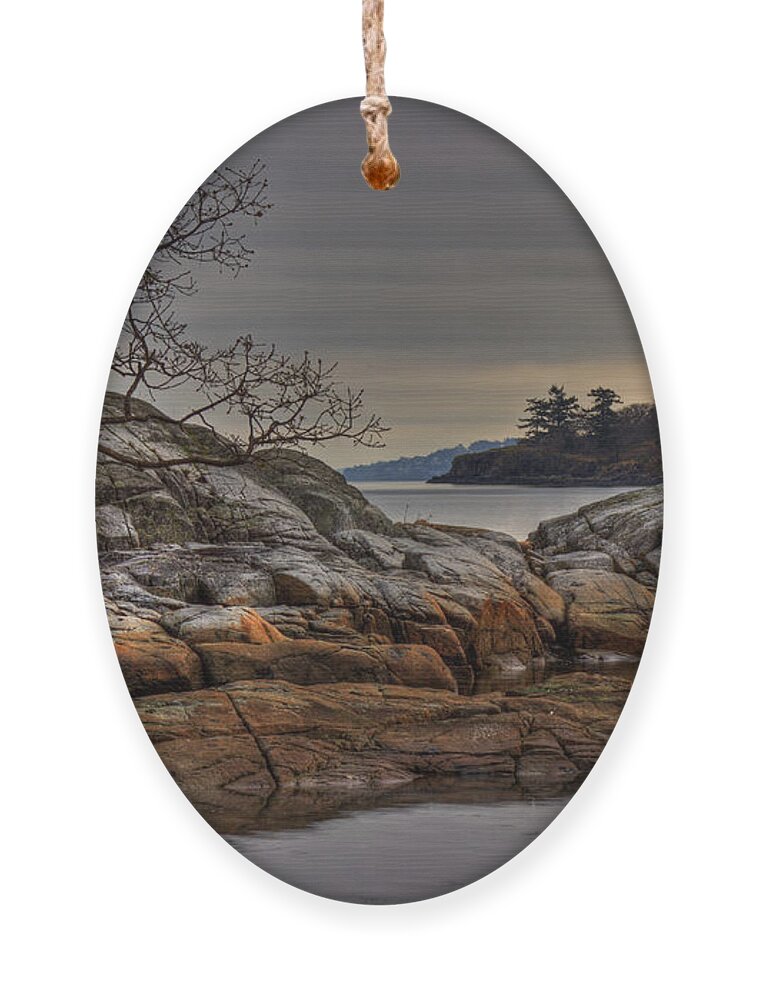 Landscape Ornament featuring the photograph Tranquil Waters by Randy Hall