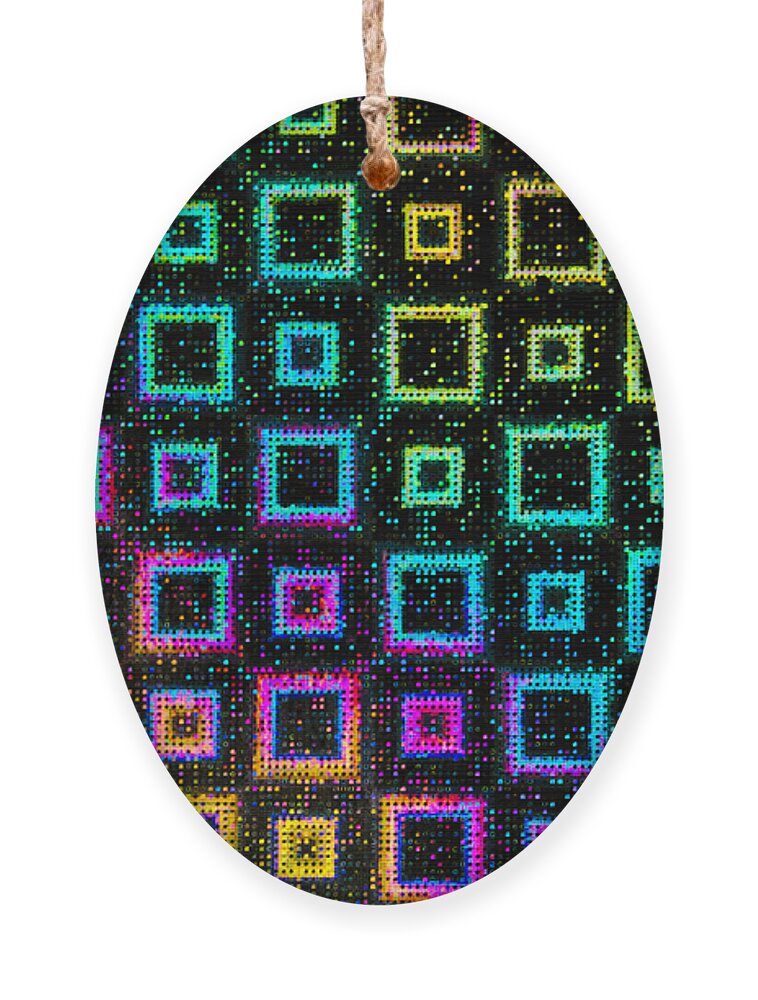 Abstract Ornament featuring the photograph Celebration by Christi Kraft
