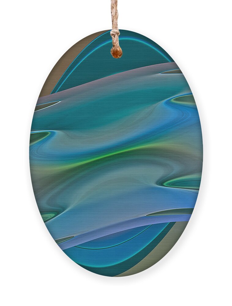 Abstract Ornament featuring the digital art Changing Expectations by Judi Suni Hall