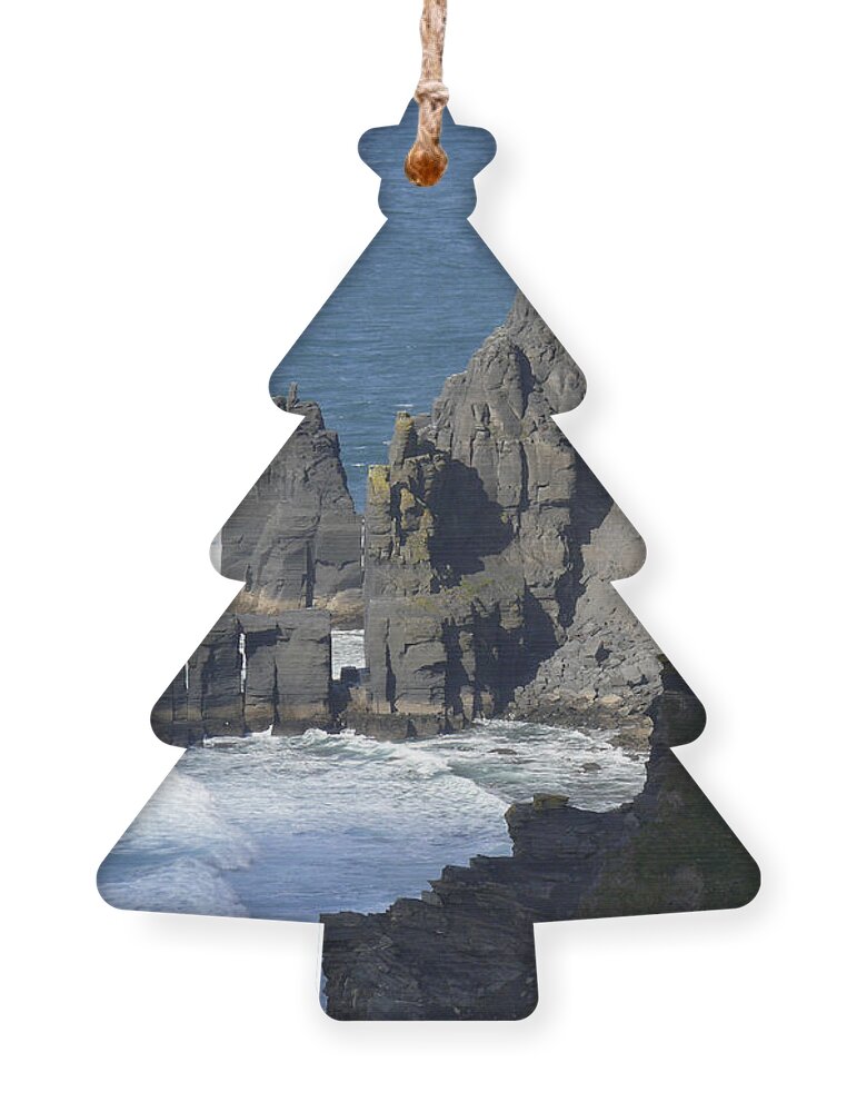 Travel Ornament featuring the photograph Cliffs of Moher 6 by Mike McGlothlen