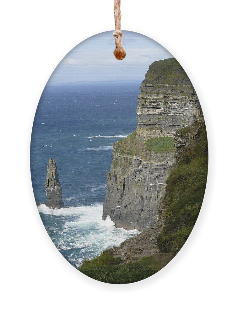 Travel Ornament featuring the photograph Cliffs of Moher 7 by Mike McGlothlen