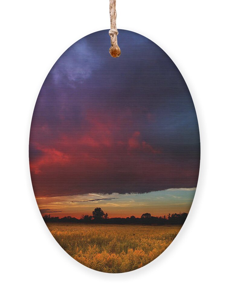 Sunset Ornament featuring the photograph Summer Spectacular by Rob Blair