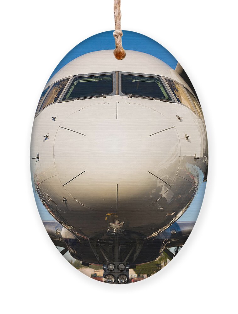 Aerospace Ornament featuring the photograph Commercial Airliner by Raul Rodriguez