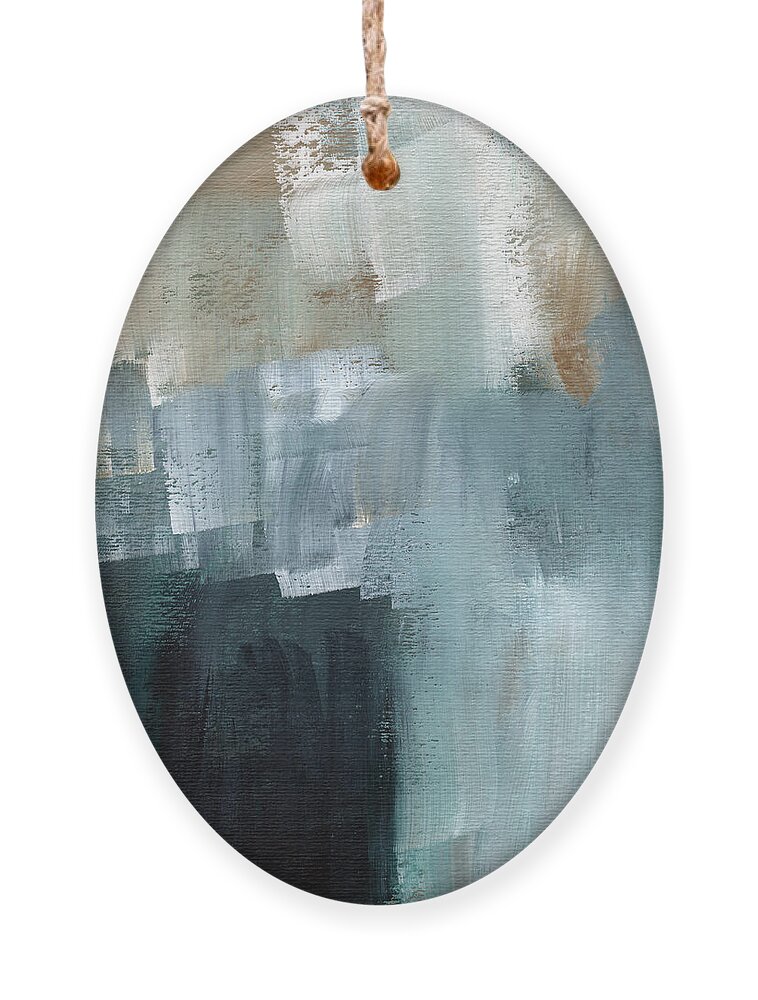 Abstract Art Ornament featuring the painting Days Like This - Abstract Painting by Linda Woods