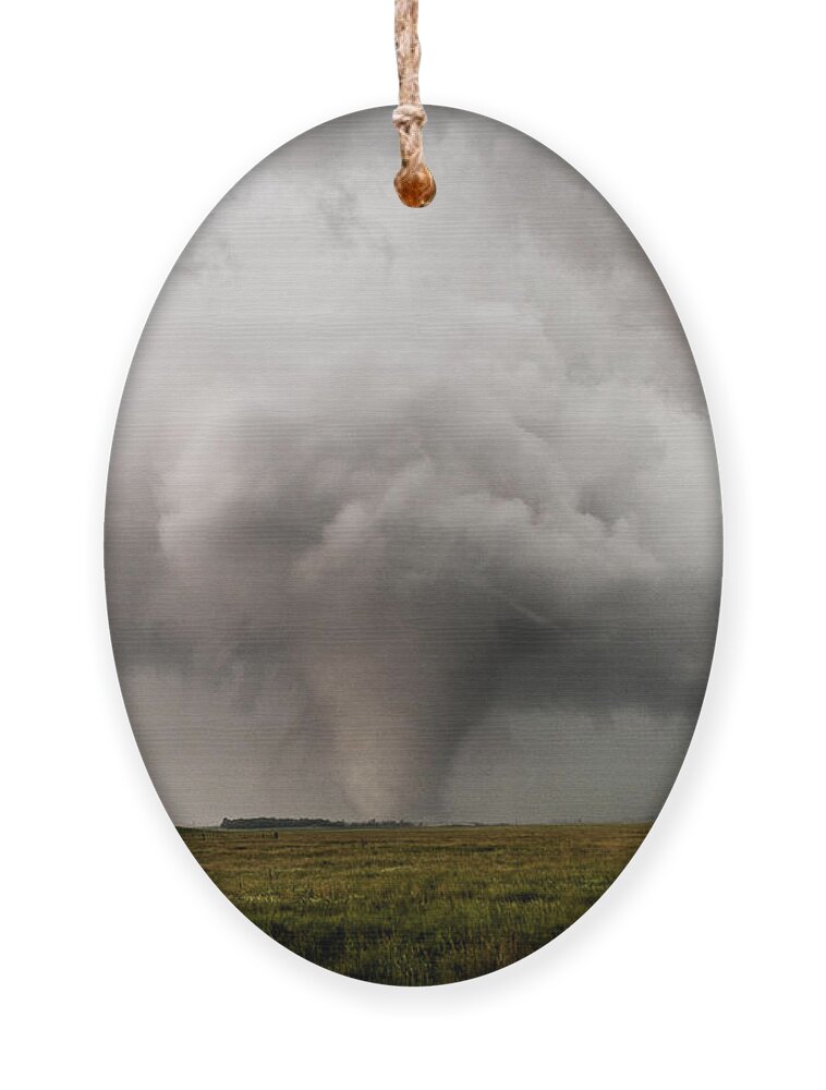 Tornado Ornament featuring the photograph EF4 South Dakota by Marcus Hustedde